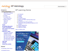 Tablet Screenshot of kpastrology.astrosage.com